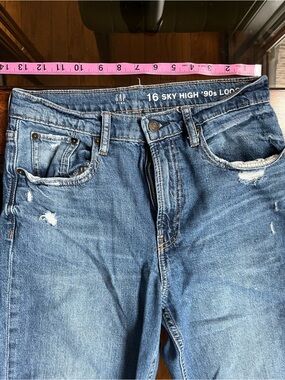 GAP Relaxed Loose Jeans in Blue Denim